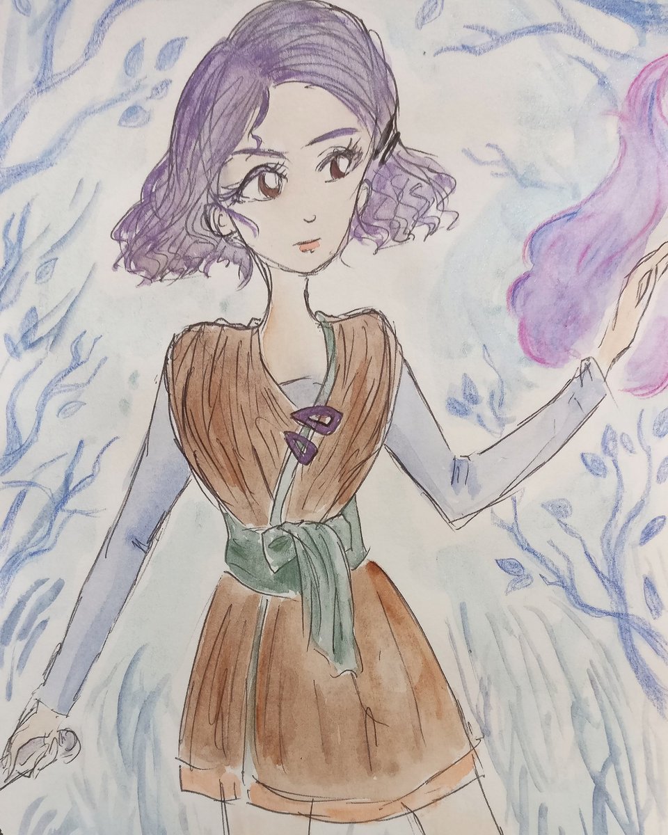 Novelli_Photo's tweet photo. Day dreaming about adventures and wizards!! 🙃

#watercolours #wizards #DnD #illustration https://t.co/LLNsNxptBy
