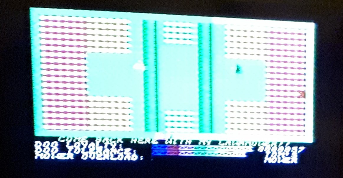 rruokone's tweet photo. #RetroGames #Commodore64 #JeffMinter #Llamasoft #HoverBovver https://t.co/QWsuIvdmVt