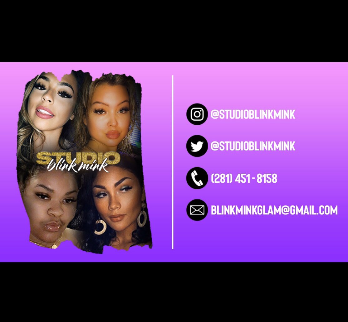 StudioBlinkMink's tweet photo. January books are now open as well! $65 Full Sets & $70 Volume Sets for the entire month of January β¨π
DM or text 281-451-8158 for booking
#TheStudio #StudioBlinkMink #SHSULashTech #SHSU20 #StudioBaddie #HoustonLashTech #EyelashExtensions #SHSU21
#HuntsvilleLashTech #SHSU22 https://t.co/poXWT8drlm