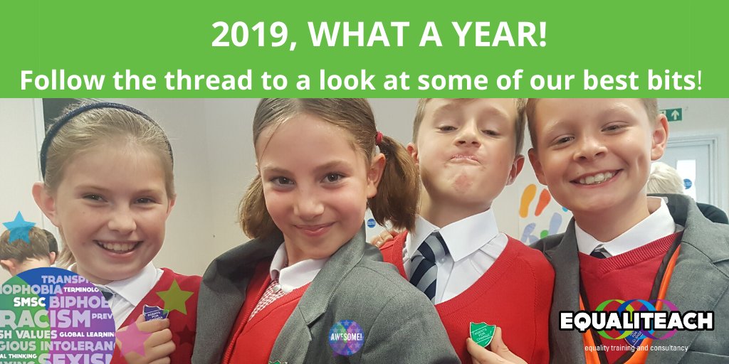EqualiTeach's tweet photo. 2019 has seen many challenges in the fight for equality, but we're proud of what EqualiTeach has achieved. Thanks to everyone who has supported us and all those working for a better world. See the thread below for some of our highlights #HappyNewYear #EqualityIsForEveryone https://t.co/j8kiIM6Jr9