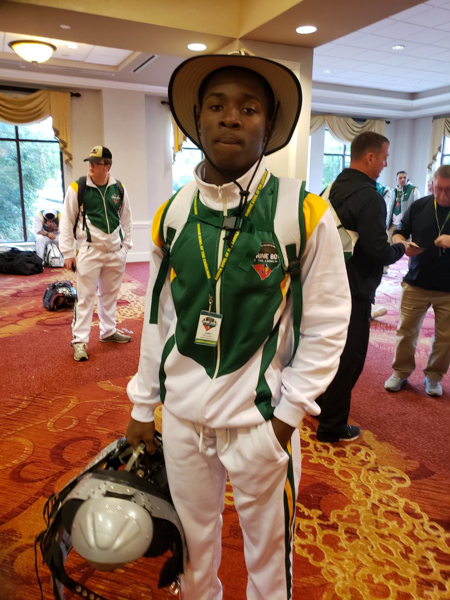 onjaleka's tweet photo. @jbrevard45 #shrinebowl2019 #LB44 https://t.co/lyd8QSOXPU