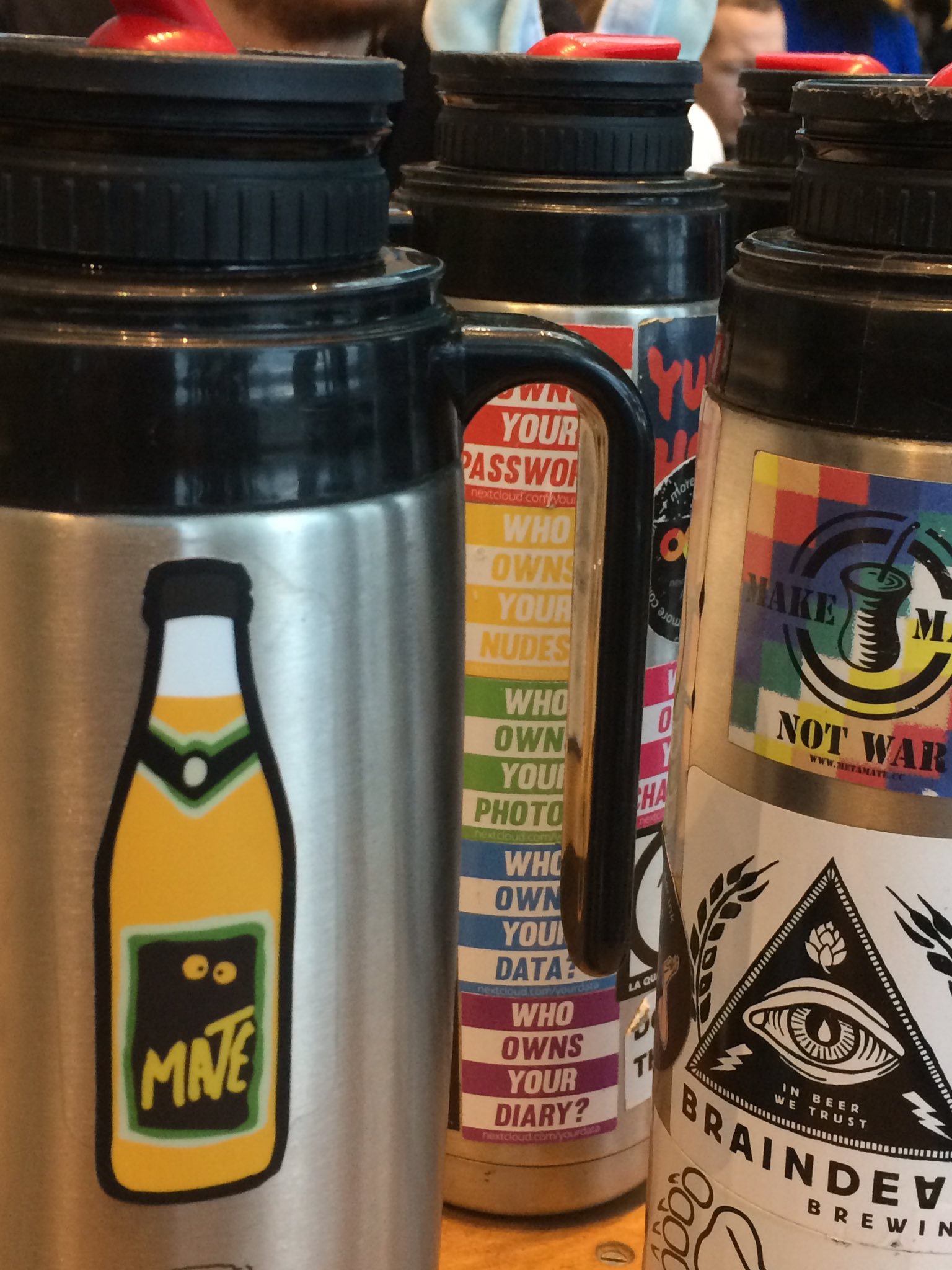 metamate.cc on Twitter "First sticker put on this year's congress