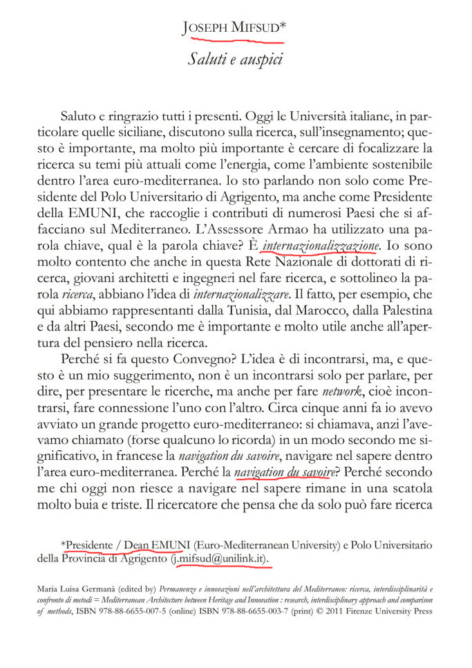 Wikileaks_Ita's tweet photo. #Spygate Joseph #Mifsud Pres #EMUNI Saluti e auspici alle Università...
Firenze University Press (2011)
https://t.co/CzVfhXmFw1 https://t.co/nKhqN2Z6Da