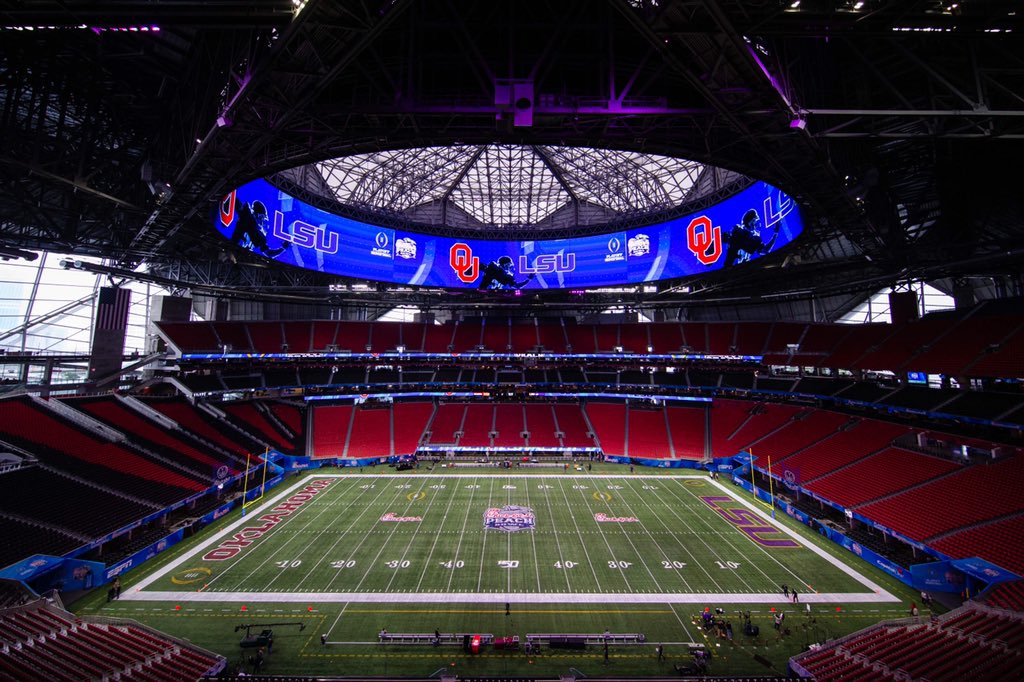 MBStadium's tweet photo. 🔜🏆

#CFBPlayoffs x #CFAPeachBowl https://t.co/U5JYiOVuoq