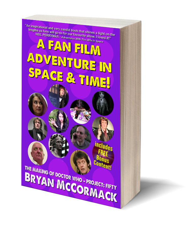 BryanMcCormack's tweet photo. Just Self Published my first Paperback! "A Fan Film Adventure In Space And Time" is NOW AVAILABLE - Thank You @paperbackwriter for SPF101! #doctorwho #selfpublishing  https://t.co/zj0Pz4Xhls https://t.co/DcNh30Ic2H