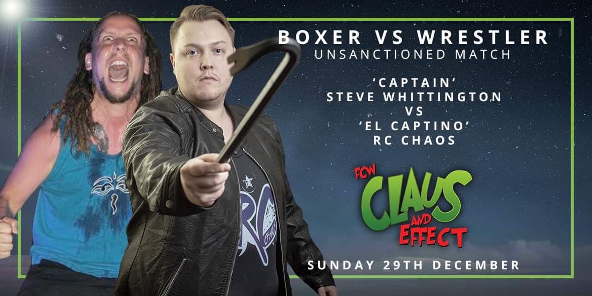 RevertedWolf's tweet photo. @fcwrestling2003 FCW: #ClausAndEffect is just over 24 hours away. It promises to be a fantastic show to end 2019 at the #Baggerdome. Huge rivalries come to a head. Be There! #WeAreFCW #FCWFamily
@IAmZachCooper @ElliottJordanXP @8ighty_3 @MClarkeward @RC_CHAOS10 @tumpa4tom https://t.co/aqzwwd0Sbu