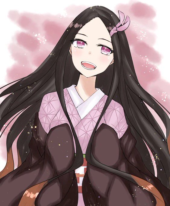 シエロ@スケブ募集してます。さんがTwitterに投稿した竈門禰豆子(鬼滅の刃)のイラスト。