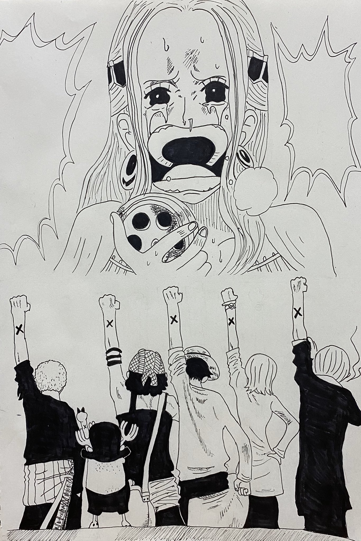 アレン コヤチャンのワンピースあるあるをbgmにしながら描き終えた いつかまた会えたら もう一度仲間と呼んでくれますか ワンピース イラスト ビビ T Co Siiy42nyqu Twitter