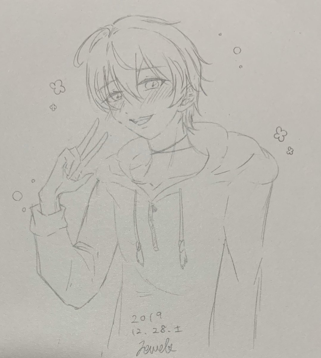 Jewel No Twitter 久しぶりの三郎 0 3のシャーペンで描くと絵柄が変わる気がするw ଠwଠ イラスト ヒプマイ ヒプマイ好きさんと繋がりたい