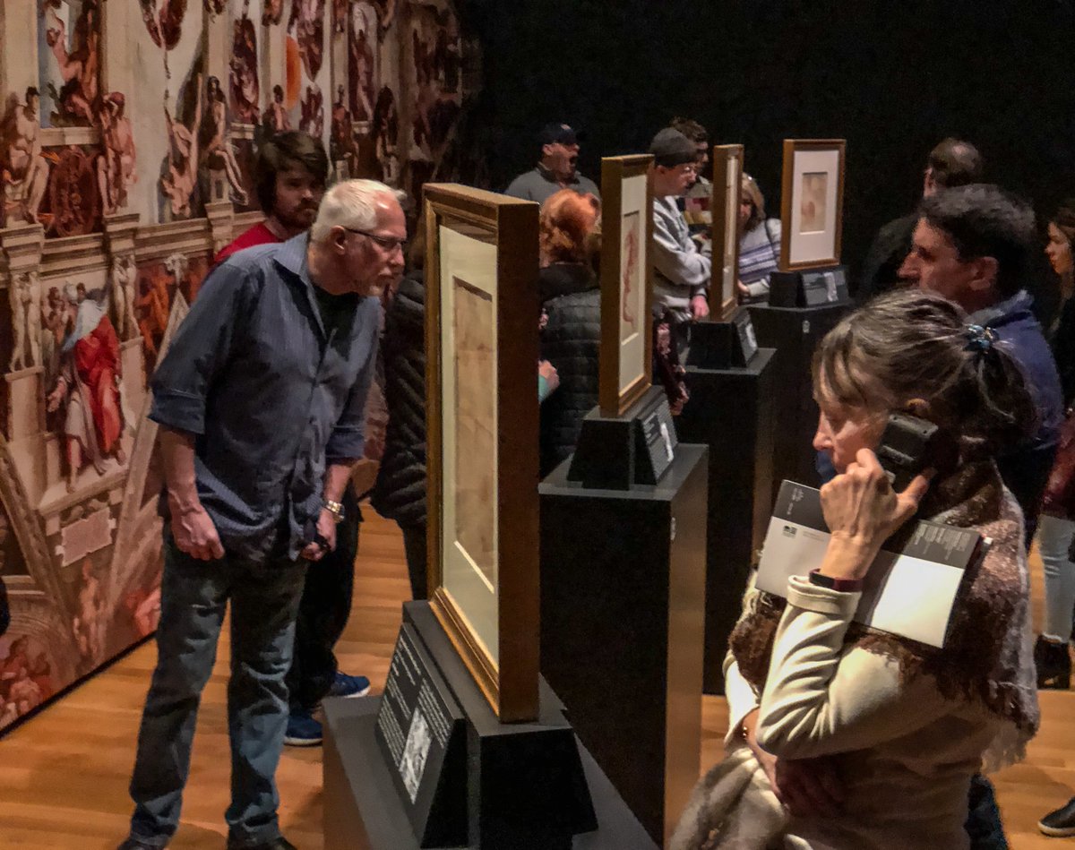 ClevelandArt's tweet photo. FINAL WEEK: “Michelangelo: Mind of the Master” runs through Sun, 1/5. Named "The Best Art of 2019," if you want to see what the @WSJ calls "nothing less than the perfect exhibition," reserve your tix now. #MindoftheMaster https://t.co/aGQaT6Bbxq https://t.co/KsXTCfQCR9