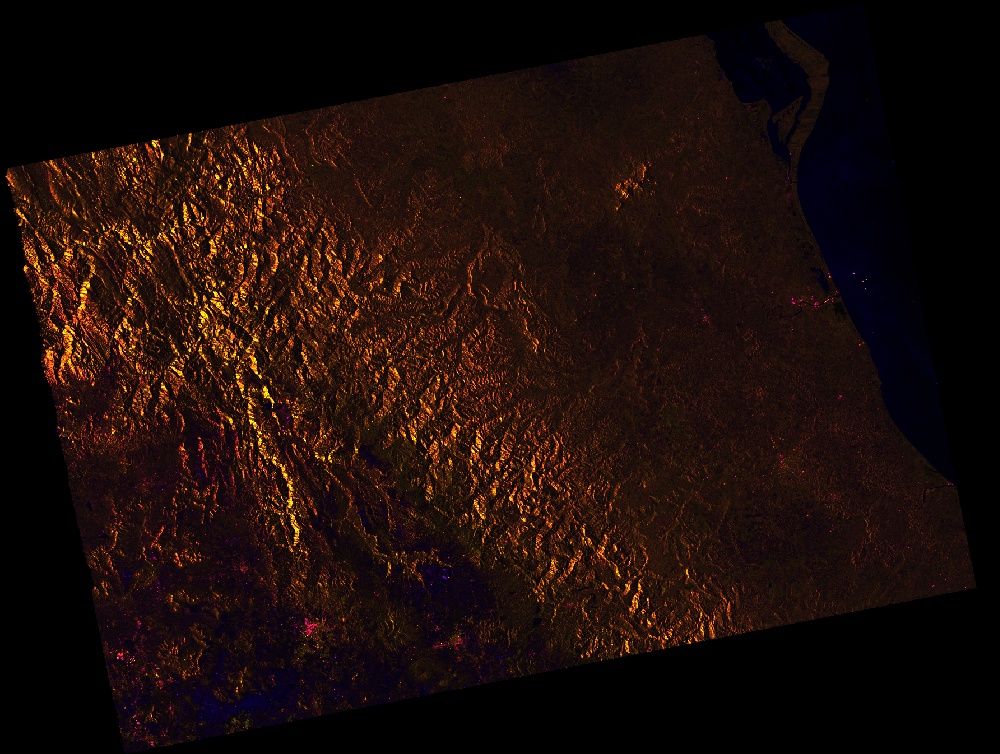 Mexico, Texcatepec (-98.365841, 20.531542)
2019-12-27 00:40:43 UTC
Ascending orbit
VV, VH polarizations