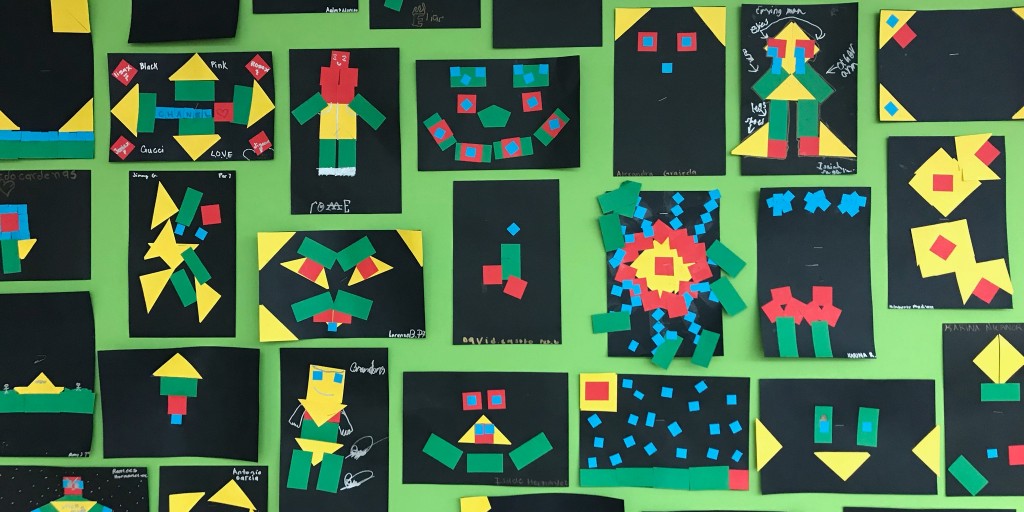 Ms. Cronmiller's class learned about DNA with art. Students discovered how their artwork is as unique as our DNA. Students used only four shapes to create their art, just as DNA is created with only four bases.
#STEAM #LPSteacher #CreativeThinking