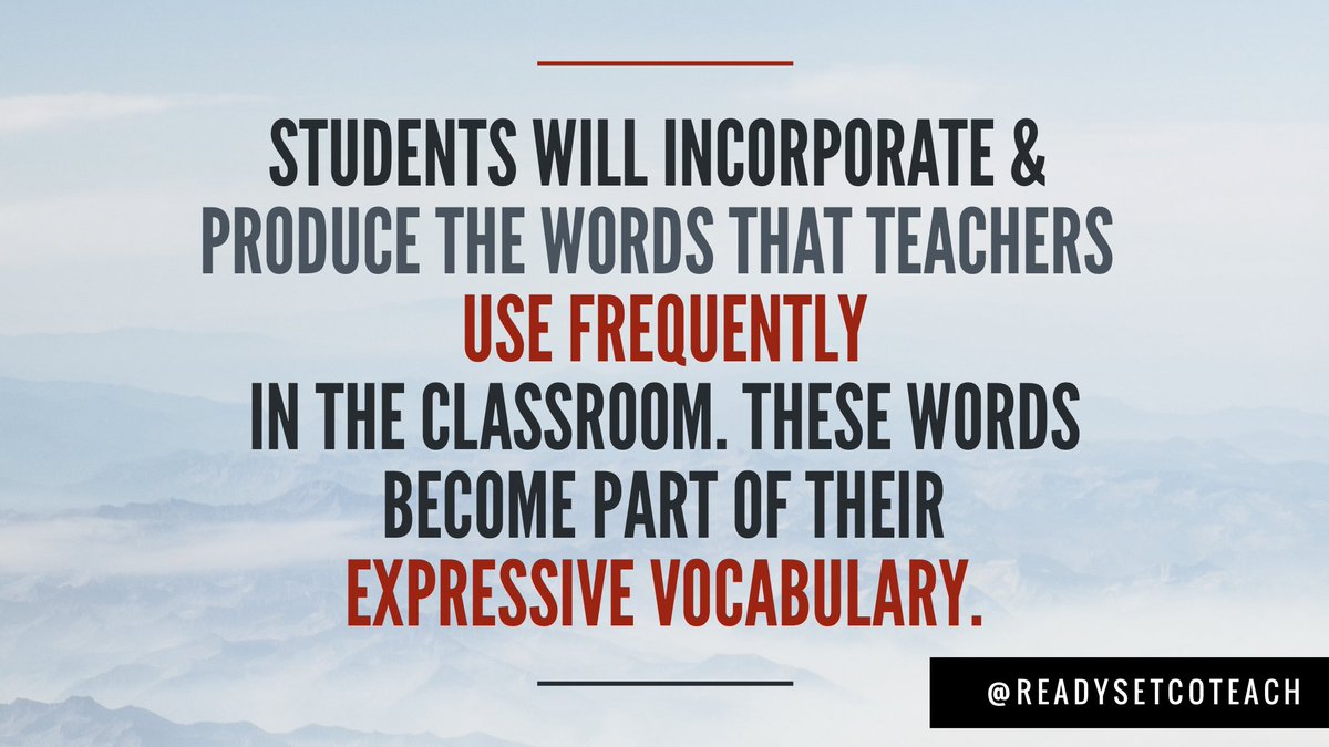 We are constantly asking ourselves, How rich is the #language we’re using in our classroom with our students? 🤔

If we want them to use it, we have to use it. Simple as that!

#coteaching #academiclanguage