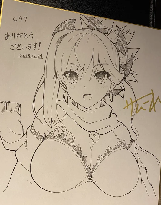 いよいよ明日です!
よろしくお願いしますー!!
色紙持ってきますよー 