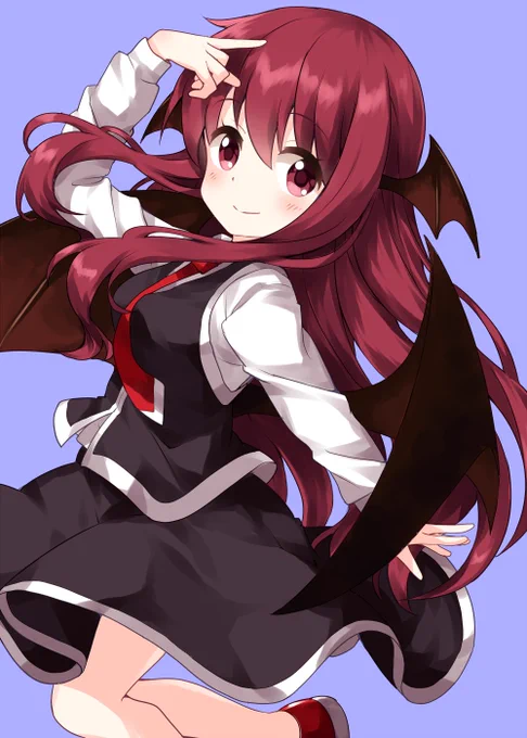 #深夜の真剣お絵描き60分一本勝負 小悪魔 