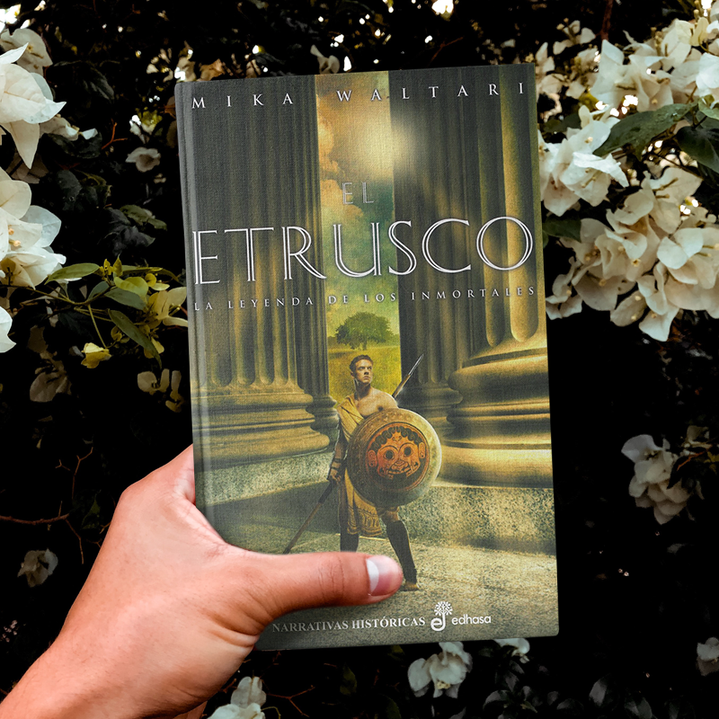 Aventura narrativa tan fascinante como la obra de Homero. 

Lario Turmo está predestinado a superar las mil y una pruebas que Afrodita pondrá en su peregrinar por Asia Menor hasta llegar a Sicilia y, finalmente, a Etruria. <a href="/edhasaeditorial/">edhasa</a>

Envíos en #EEUU
altamiralibros.com/libro/etrusco_…