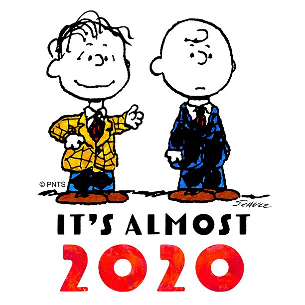 Snoopy's tweet photo. So close to a new year. #2020 https://t.co/NZ553LlJ84