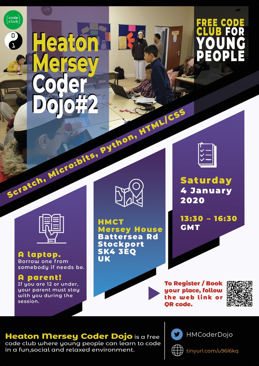 HMCoderDojo's tweet image. #codeclub #coderdojo #2 #code #stockport #manchester #2020-01-04 #4thJan #thingsToDoWithKids #heatonmersey
@CoderDojo @CodeClub