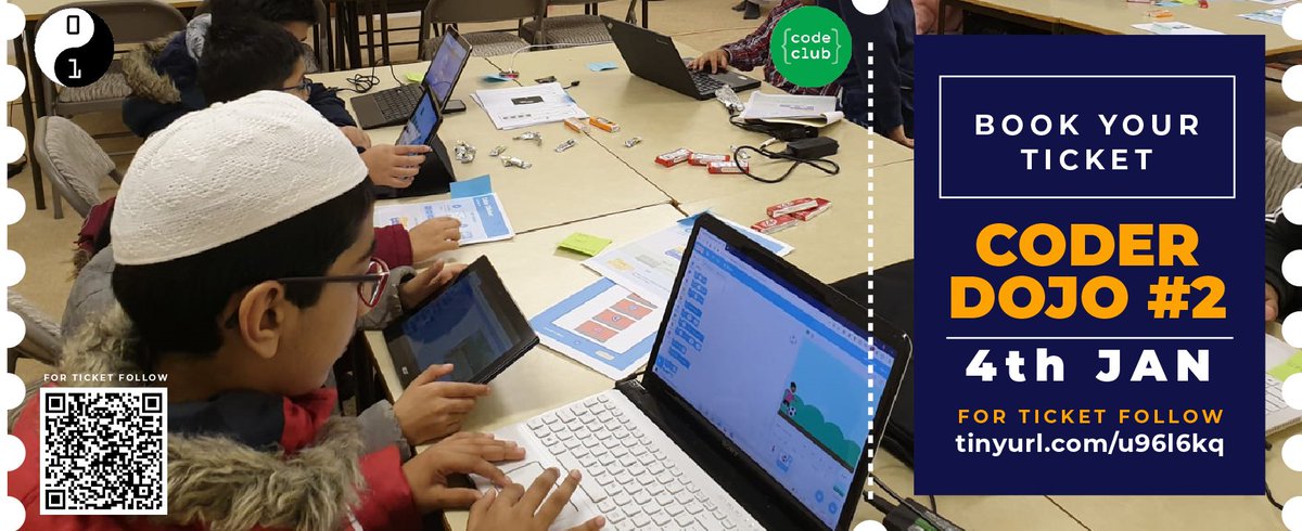 HMCoderDojo's tweet image. #codeclub #coderdojo #2 #code #stockport #manchester #2020-01-04 #4thJan #thingsToDoWithKids #heatonmersey
@CoderDojo @CodeClub