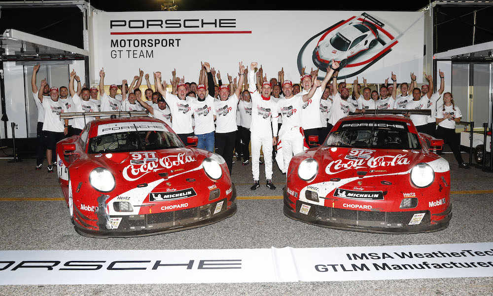 With driver and manufacturer titles in the <a href="/FIAWEC/">FIA World Endurance Championship</a>, <a href="/IMSA/">IMSA</a> and <a href="/IntercontGTC/">Intercontinental GT Challenge</a>, <a href="/PorscheRaces/">Porsche Motorsport</a> had a nearly unbeatable year in endurance racing. That’s why  Porsche is @Sportscar365’s Manufacturer of the Year. 🏆 READ MORE ➡️ sportscar365.com/review/sportsc… <a href="/PorscheNAracing/">Porsche GT Team IMSA</a>