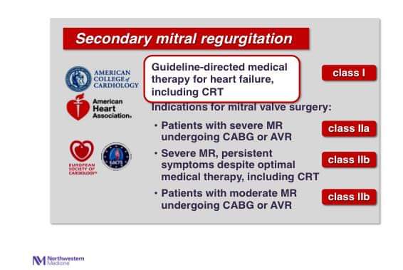 fazalabul's tweet photo. The main line for treatment of primary MR is surgery, the second line is mitraclip.

The main line of treatment for secondary MR is medical treatment,the second line is mitraclip https://t.co/sDE5sZvadz