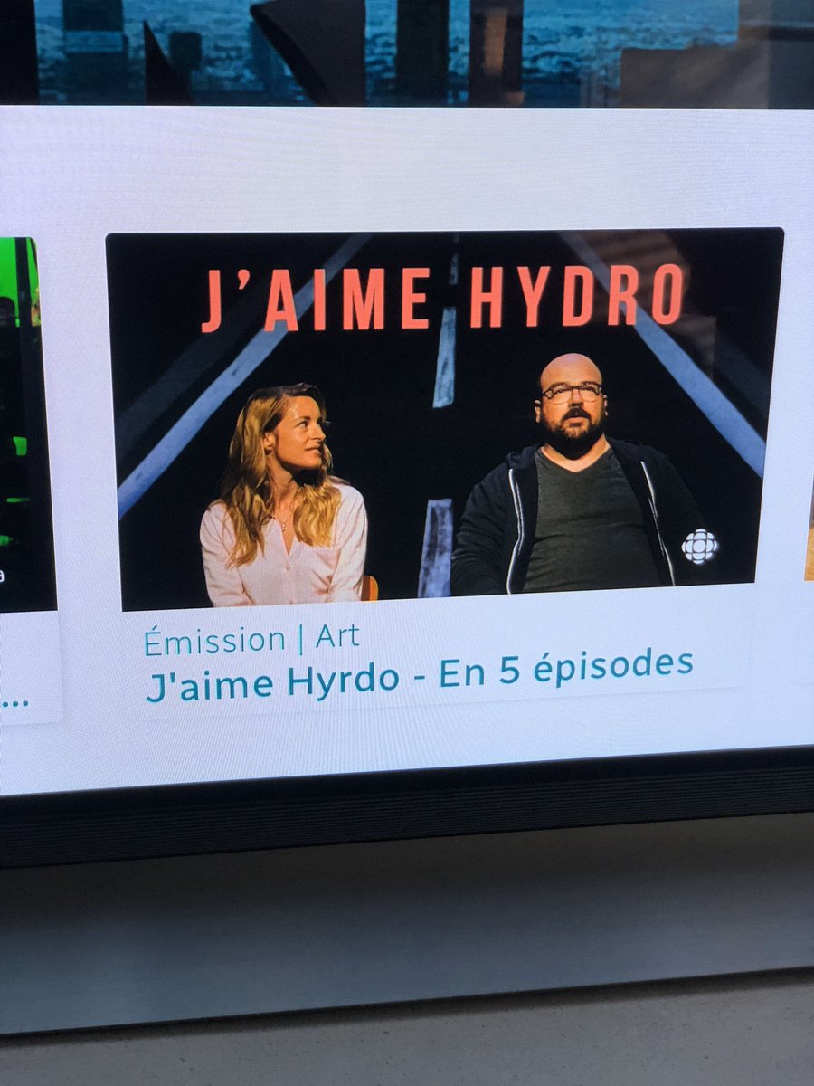 Lara Emond (@laraemond) on Twitter photo J’ai beaucoup aimé cette pièce de théâtre documentaire diffusée sur #toutv <a href="/iciradiocanada/">Radio-Canada</a>, mais il y a une petite typo ;-) #jaimehydro J’ai beaucoup aimé cette pièce de théâtre documentaire diffusée sur #toutv <a href="/iciradiocanada/">Radio-Canada</a>, mais il y a une petite typo ;-) #jaimehydro