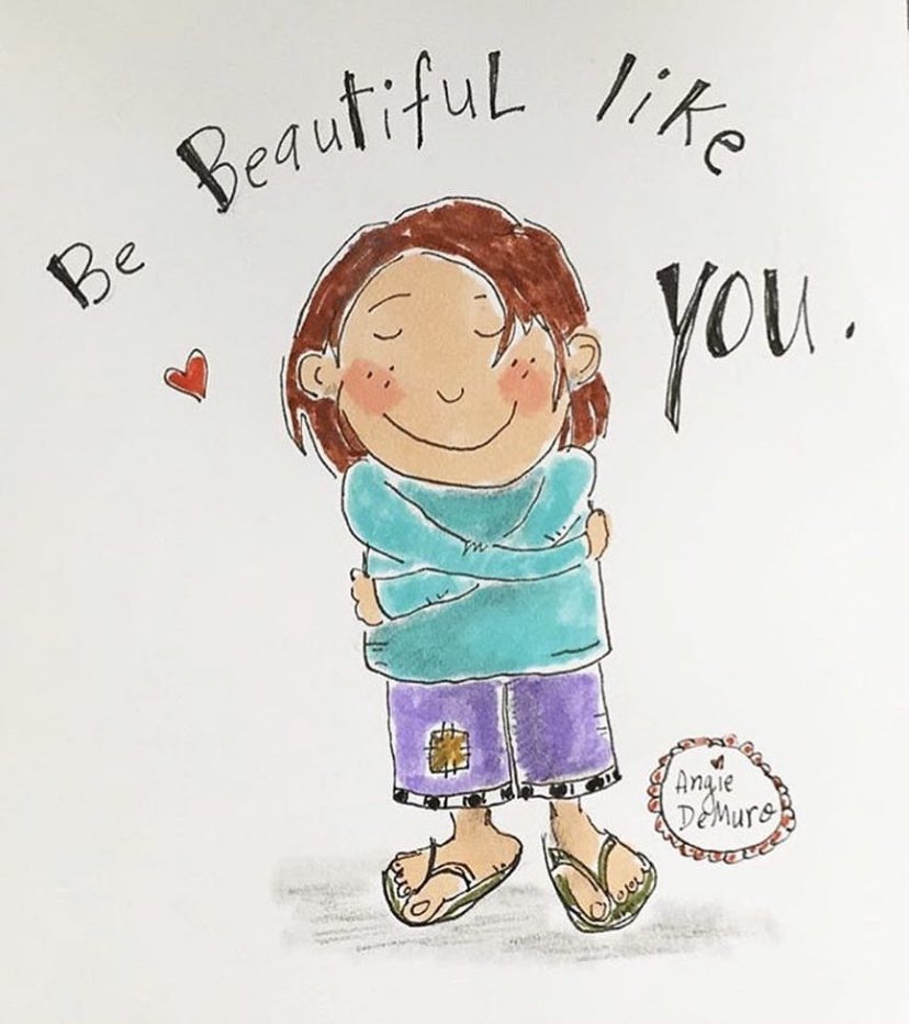 Be beautiful like you ❤️ #youareperfect #youarethebest  #loveyourself #youareenough #beyou 
-
#AngieDeMuro #art #picturebooks #artist #womanartist #author #empowerment #empoweringgirls #empoweringkids #illustration #illustrator #thriver #survivor