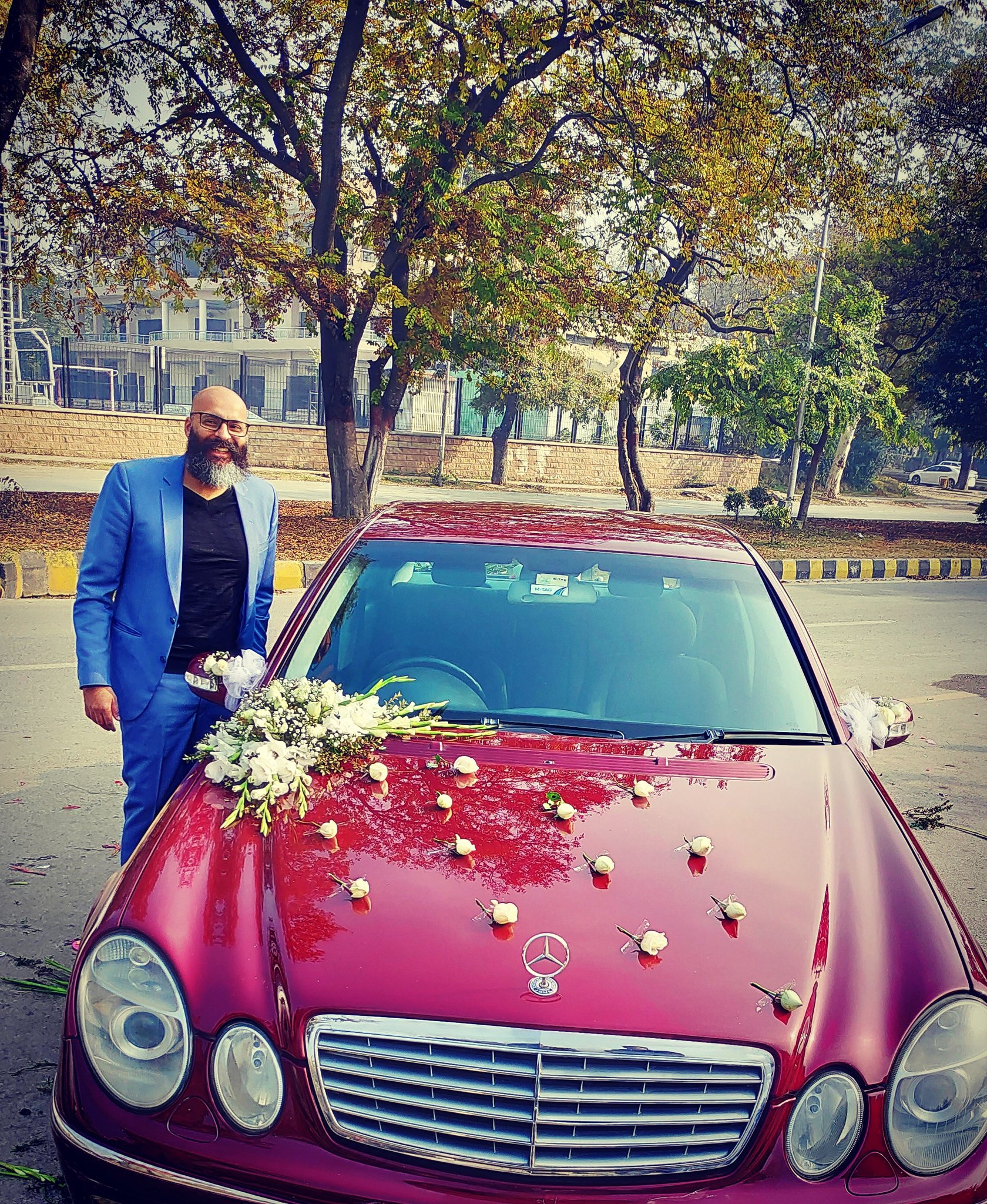 Red car decoration deals