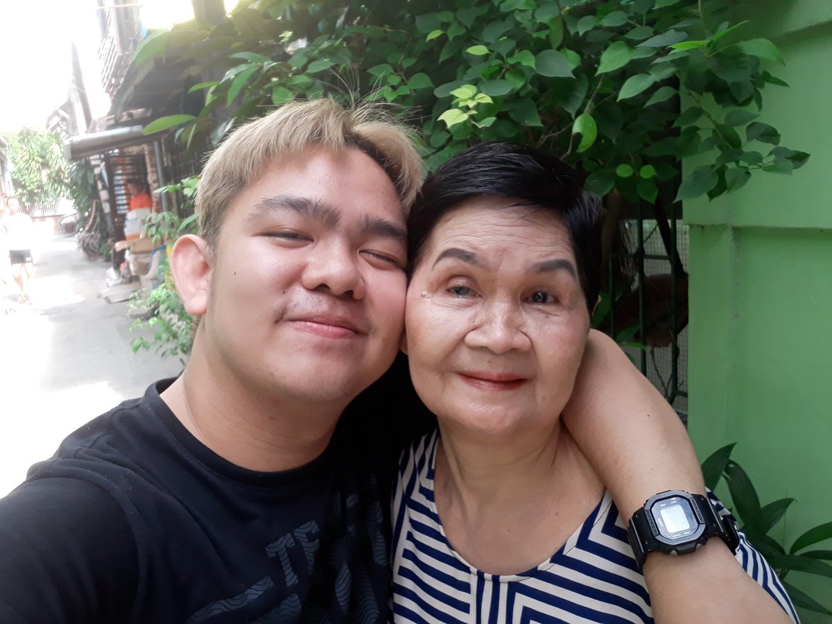 eljemuel's tweet photo. You will always be my favorite. I am envied by everyone as they know how blessed I am to be your grandson. You are reaping the blessing of long life because of your kind heart and I am grateful to God for keeping that promise to you.

I love you, Luchie. 😚 // https://t.co/q6rlgCMTXV