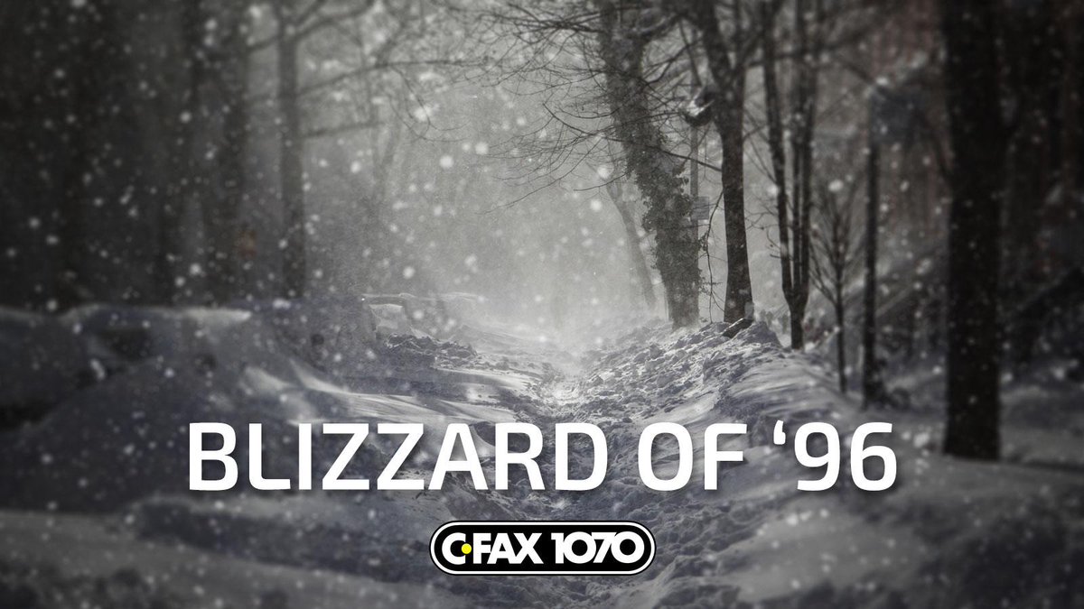 cfax1070's tweet photo. It was the most remembered events in Victoria history."The Blizzard of '96" happened 23 years ago. On December 28th and 29th, the south island experienced an unexpected dump of two metres – six feet -- of snow, which was whipped by winds into drifts up to three metres. https://t.co/tfg2fl2sxa