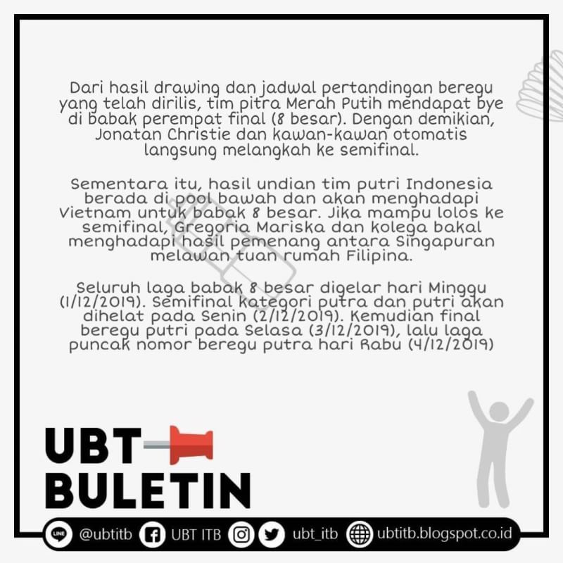 Unit BuluTangkis ITB tweet media