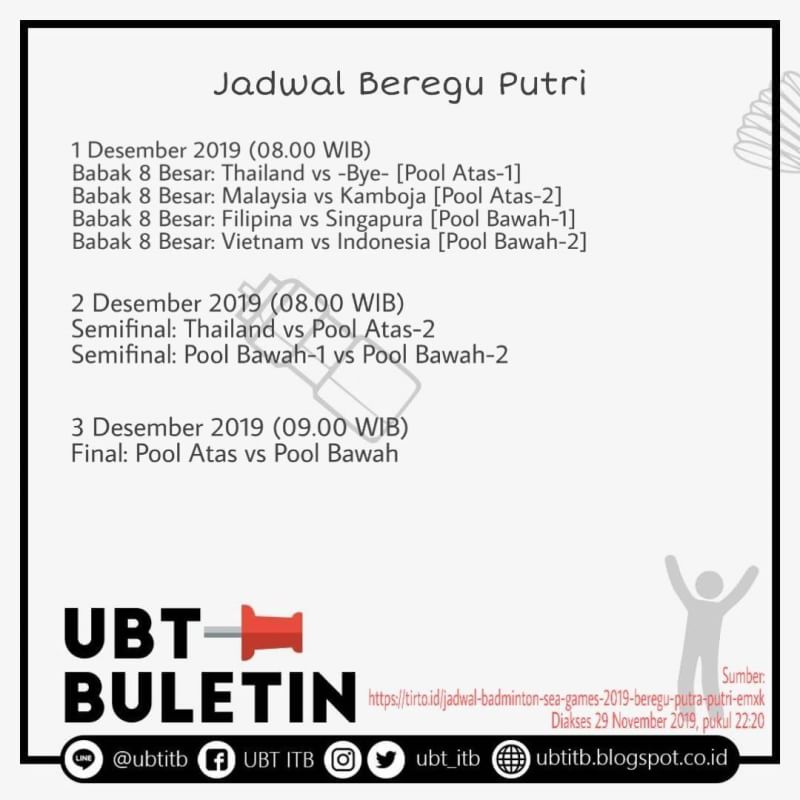 Unit BuluTangkis ITB tweet media