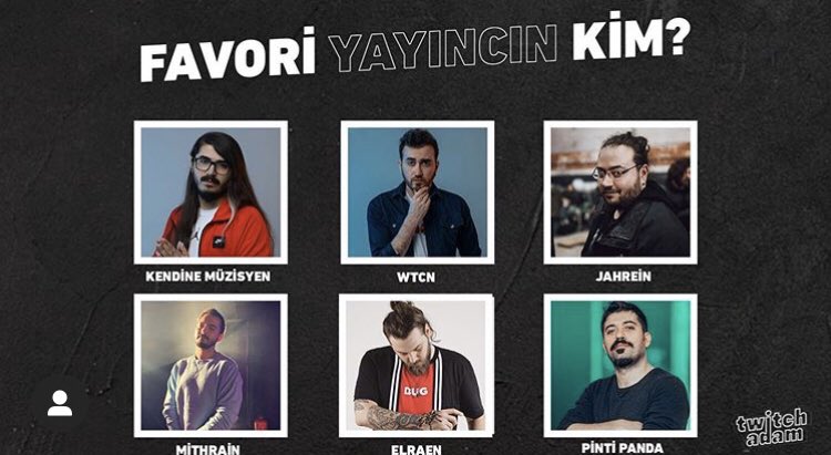 En sevdiğiniz yayıncı kim?