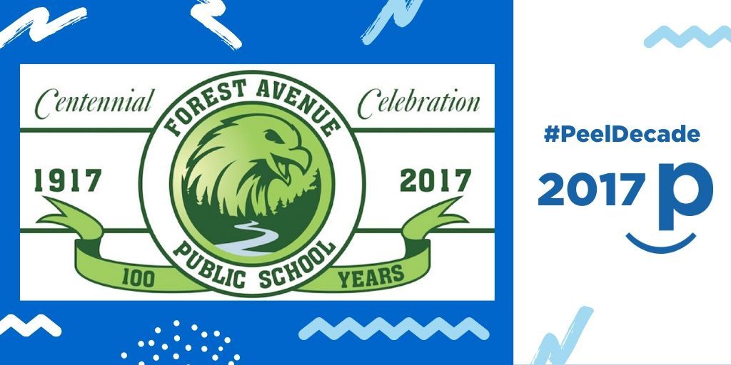 PeelSchools's tweet photo. 2017 was a year of milestones with Canada 150 and @ForestAvenuePS’ 100th anniversary! #PeelDecade https://t.co/bPOzG76mGM
