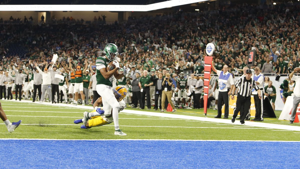 Three bowl appearances in four seasons for <a href="/EMUFB/">Eastern Michigan Football</a> with a combined 5.1 million television viewers

2016 Bahamas Bowl: 1,370,000
2018 Camellia Bowl: 767,000
2019 Quick Lane Bowl: 3,050,000

Furthermore, 65,897 fans have witnessed the three games in-person (13,422, 17,710, 34,765)
