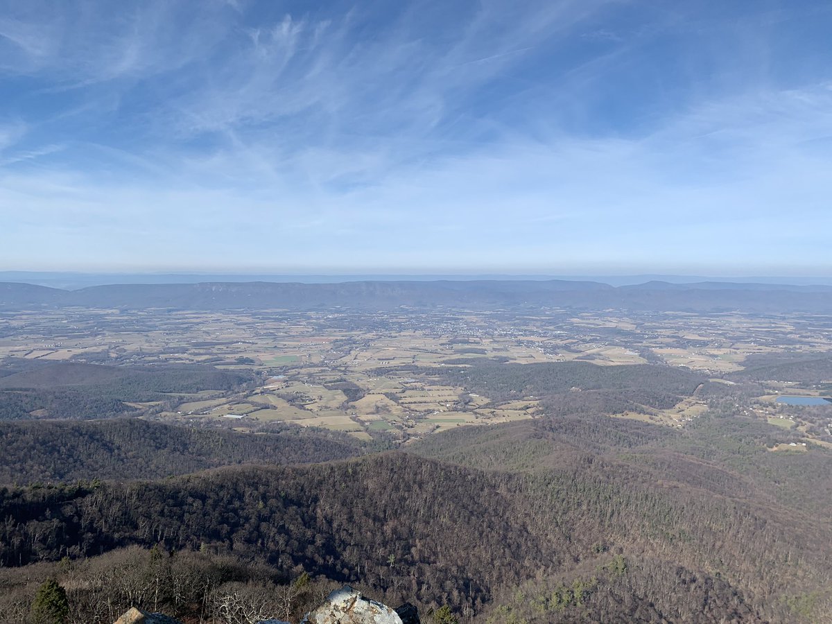 southernplanter's tweet photo. Parker &amp; I hiked to the top of the world this morning. https://t.co/oiPjVAmNFj