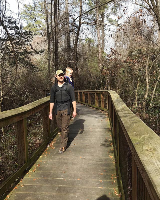 Roald’s first National Park visit. #congareenationalpark #hikeitbaby ift.tt/2Sz6IQt