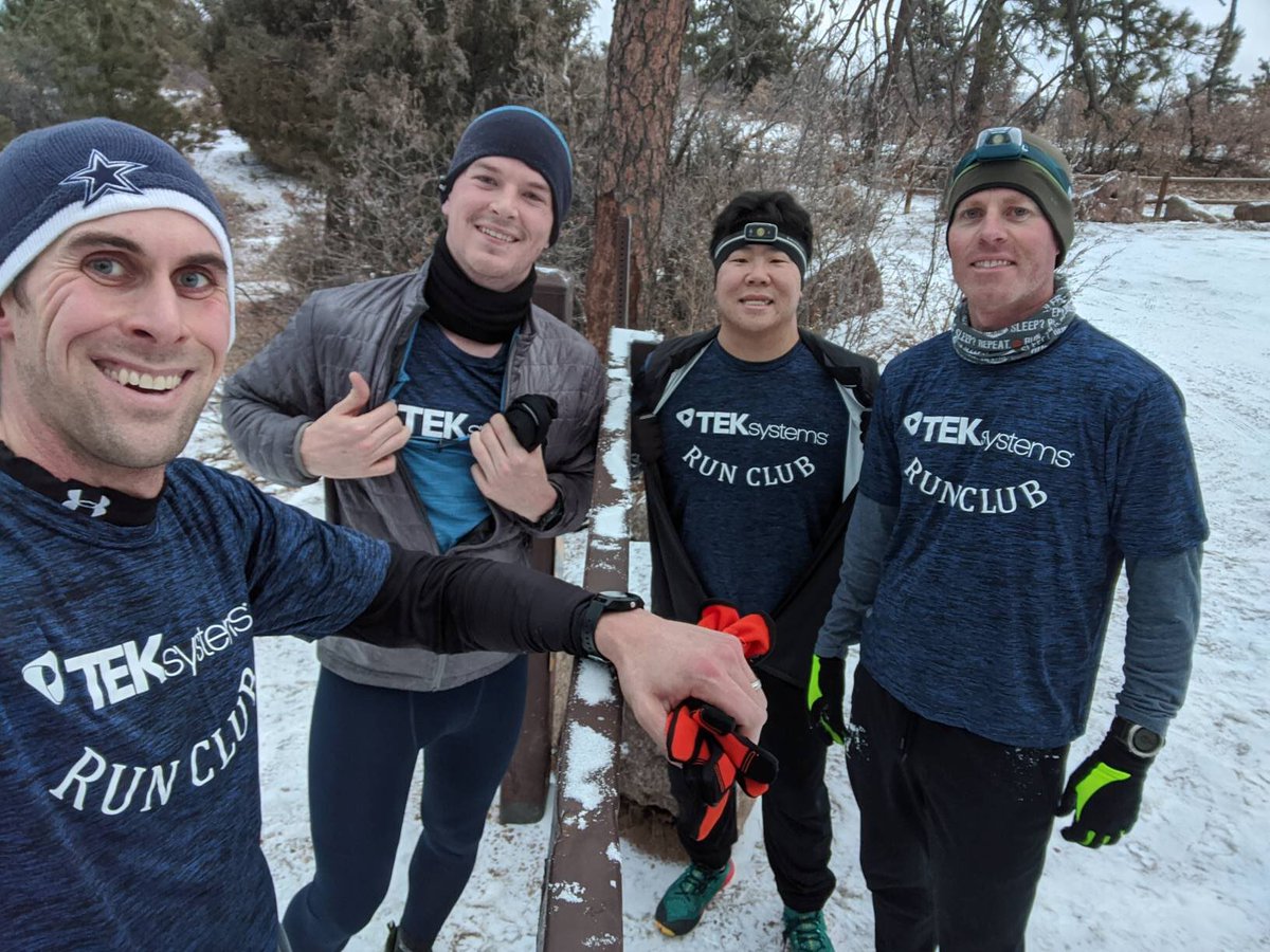 claphamjm's tweet photo. @TEKExperience #FFR #TEKRunsWithPurpose #RunTEKRun #TEKRunClub #tekhealth #healthattek #betteryoubetterus https://t.co/9G00BSl3lq