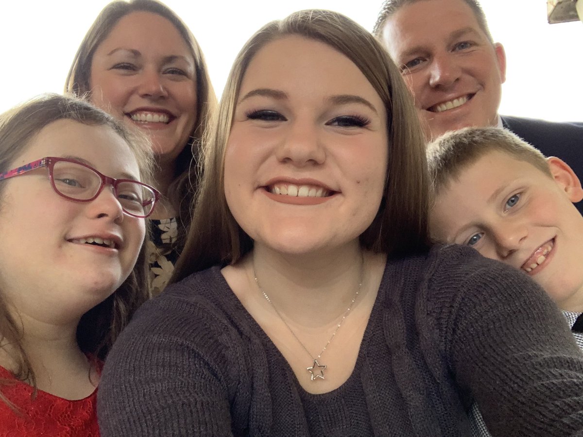 DrWare_FCPS's tweet image. Family selfie- going to a family wedding! Thank goodness I have a teenager who has practiced thousands of selfies before this one 😉 #EnjoyingFamilyTime