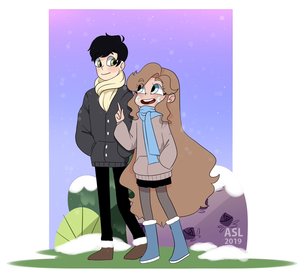 Aida63703856's tweet photo. Winter time ❄
.
.
.
#thewinter #SVTFOE #StarVsTheForcesOfEvil #starco #starbutterfly #wintertime #myart #myartwork #happy https://t.co/N61kJuPwkp