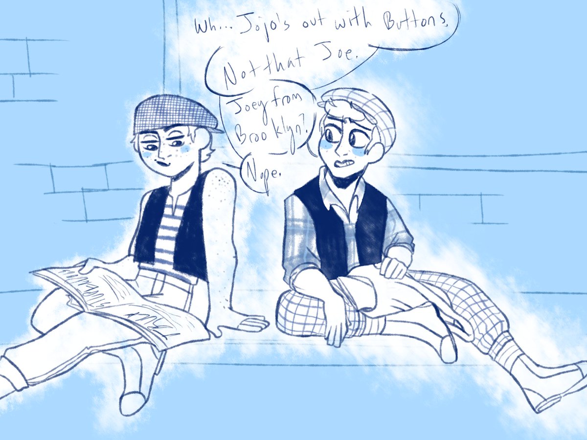 licensedf00l's tweet photo. local teen has a death wish #AlbertDasilva #RacetrackHiggins #Newsies #Ralbert https://t.co/Yty19DuRzi
