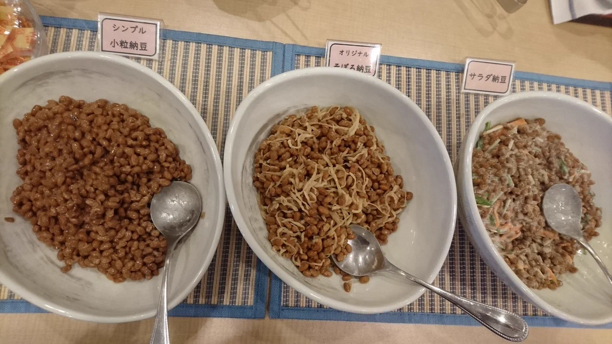絶対にある？水戸のホテルはどこも納豆を何とか食べさせようとするwww