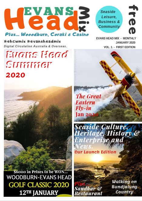 NthCoastMedia's tweet image. sneakPEEK #NewMedia #FirstIssue Jan 2020 #EvansHead + #News #Woodburn #Coraki #Casino + regional #RichmondValley #Digital #Direct #Database #Online #Publisher @JWTPublishing + NimbinMix #Nimbin #TopTowns #NSW #Destinations #Holiday 30pages #Monthly #Seaside #Business #Community