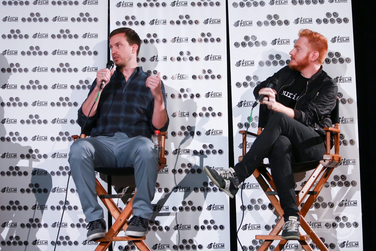 austinfilmfest's tweet photo. (Shhhhh!) #AQuietPlace2 is set to release this spring, anyone else excited to see where this thrilling story will go? @beckandwoods attended #AFF25 and gave us the low down on the process of making the modern-day silent film, check out @AFFOnStory https://t.co/0bbnpOWK3f https://t.co/h8Xq1ZqzdF