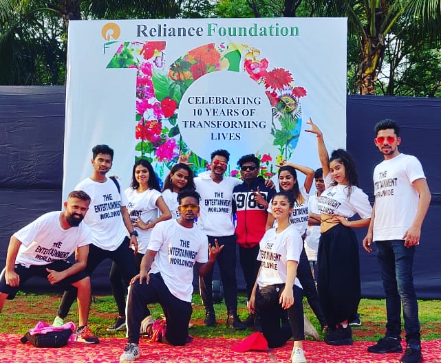Done show for <a href="/ril_foundation/">Reliance Foundation</a>  
<a href="/IAMVIVEKSAWANT/">VIVEK SAWANT</a>  choreographer
#dancers #team #viveksawantchoreograp #bigboss #bossindance #happy #bollywood #ArtistOnTwitter
