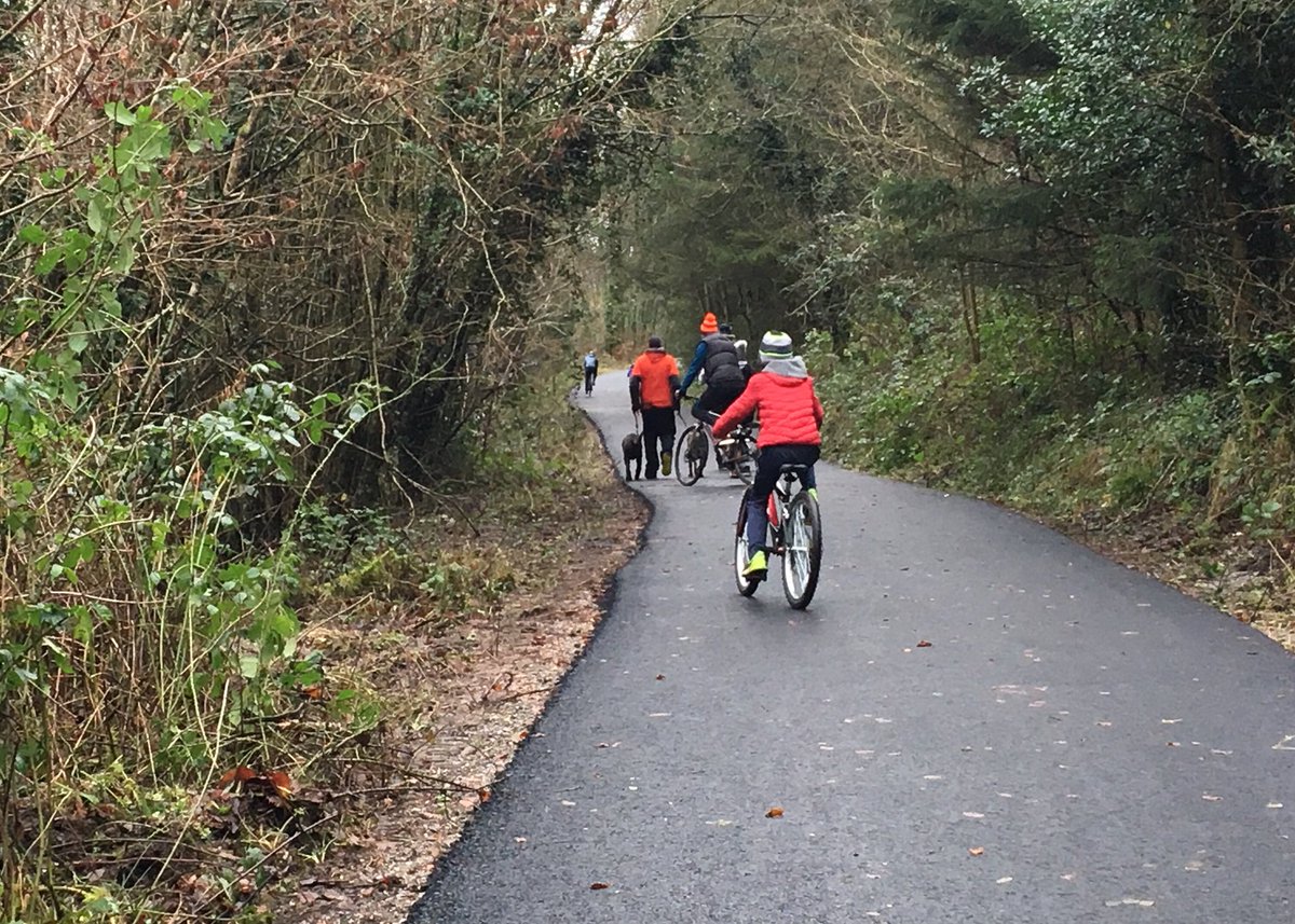 Busy morning on the new trail at Killykeen. Got the thumbs up from the mini cyclists  <a href="/HeartlandsIRL/">Ireland's Hidden Heartlands</a> #Cavan