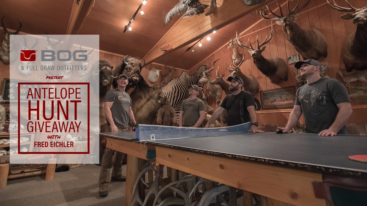 FredEichler's tweet photo. Only a few days left to get entered—Deadline is Dec 31st! This is your chance to win an antelope hunt with me and snag some great new @BOGPOD products, altogether worth over $4,500!

Enter now, you don't want to miss this!
https://t.co/vEHDDPWFq1 https://t.co/peKq2G72x7