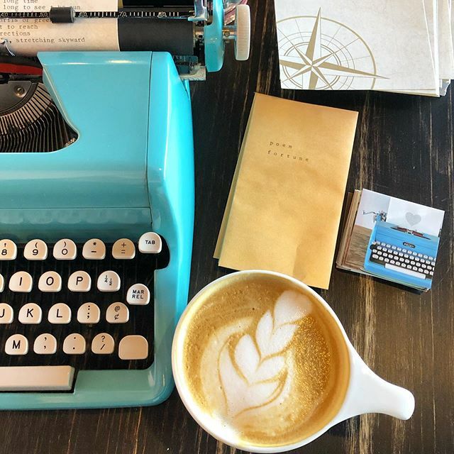 katferrier's tweet photo. Here at @candyslovesyou till 3, writing #poemsforthepeople.
💌
What is Poems for the People, you might ask?
It’s my way of giving back, my way of bringing my work in the world into service.
💌
Sometimes, when you see me around town writing poems on my … https://t.co/tfMRl6sc5G https://t.co/mhUlEkUb2K