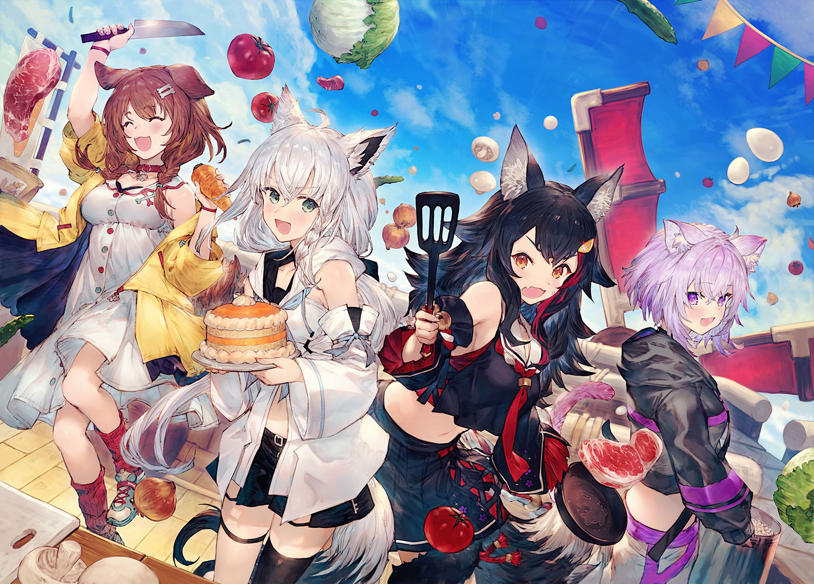 べにたま ホロライブ年カレンダーにホロライブゲーマーズの4名を描かせて頂きました 何卒よろしくお願いいたします T Co Q2aoesctso とまらないホロライブ T Co Ta91b1tppc Twitter