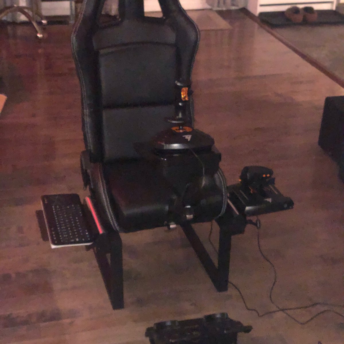 newordinance's tweet photo. To my fellow gamers out there...this is my new flight sim setup for VR. Anyone else rockin DCS World and looking for a wingman?
#ilovevr #vrlove #ilovetofly #flightsim #flightchair #thrustmastertc16000 #gamer #dcsworld #vivepro #custompc #newordinance #graydevio #workhardplayhard https://t.co/irIsAznTat